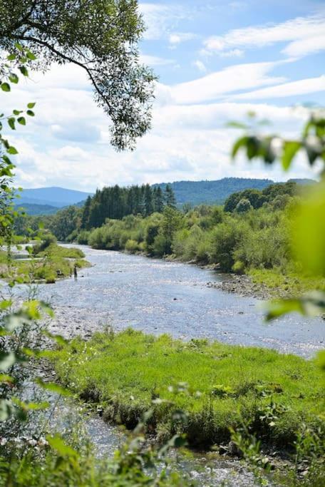 Polana Slowikowa 5 Star- Domek W Gorach Z Jacuzzi, Sauna,Basen,Ogrod Z Lasem, Kominek I Narty Stroza  Exteriér fotografie
