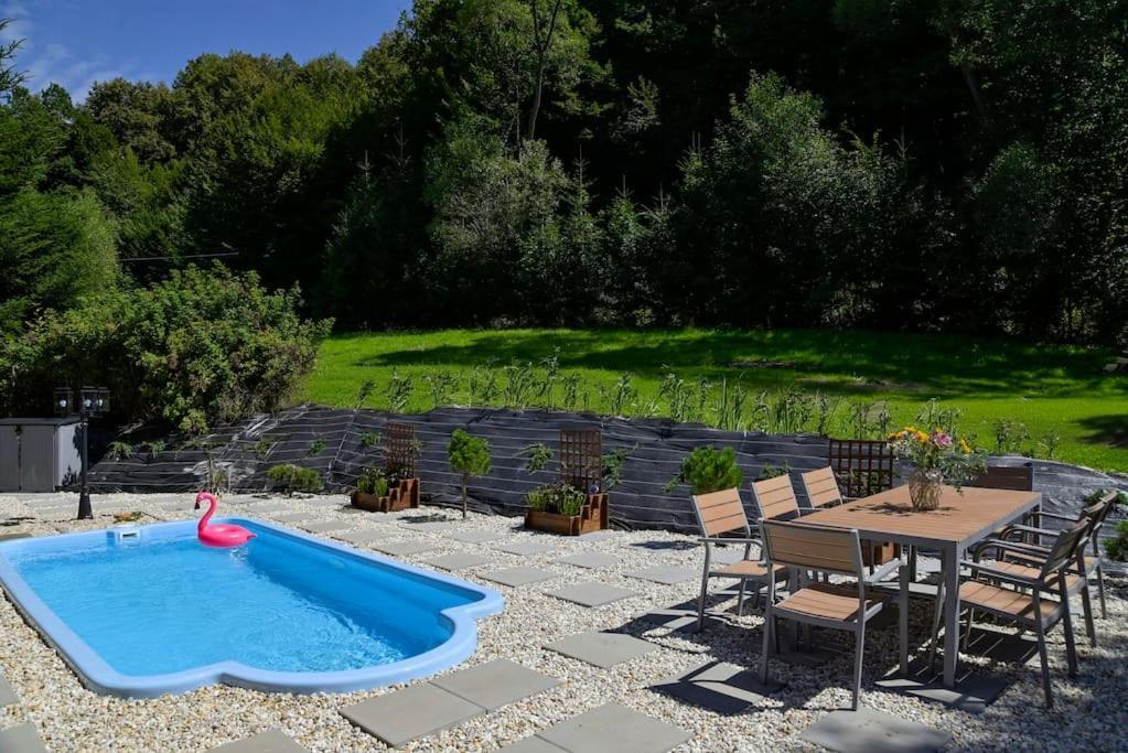 Polana Slowikowa 5 Star- Domek W Gorach Z Jacuzzi, Sauna,Basen,Ogrod Z Lasem, Kominek I Narty Stroza  Exteriér fotografie